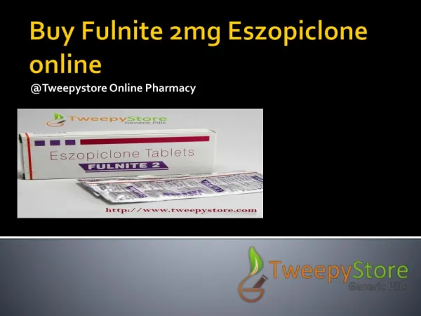 Fulnite 2 mg from sun pharma