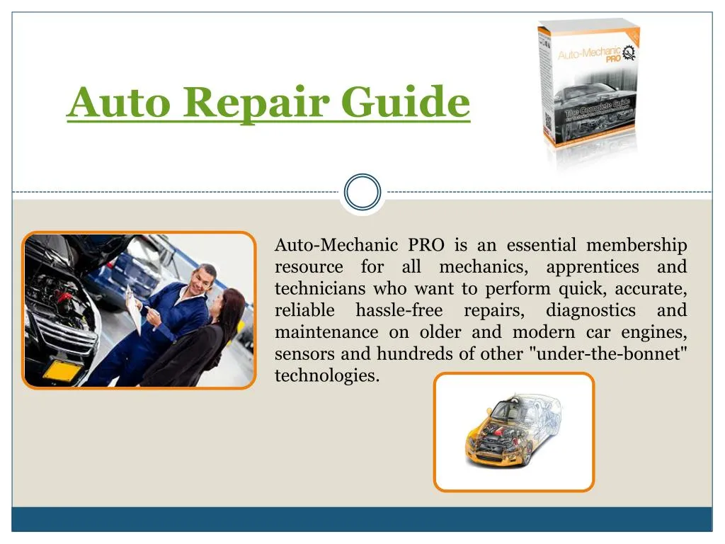 auto repair guide