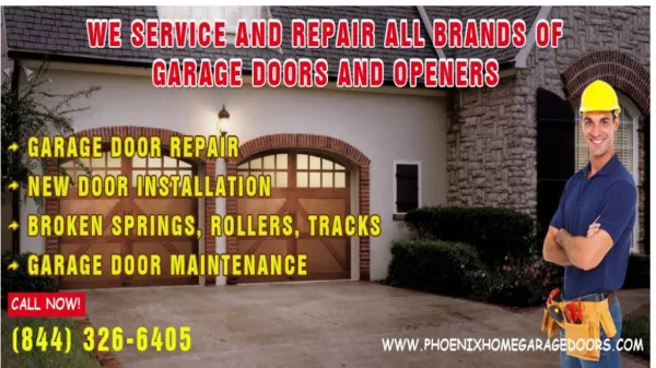 Best Garage Door Service & Repair Company in Phoenix