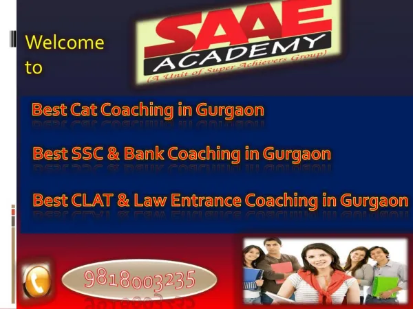 Best Cat Coaching in Gurgaon