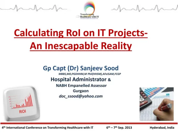 Calculating RoI on IT Projects - An Inescapable Reality