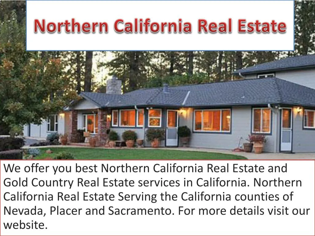 northern california real estate