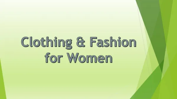 Buy Women Clothing Online