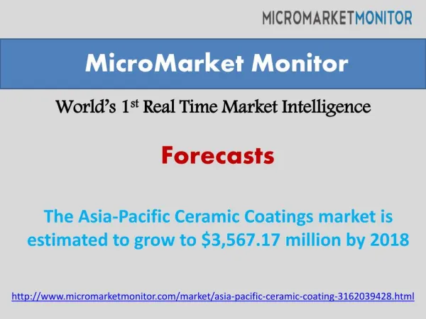 The Asia-Pacific Ceramic Coatings Market Research