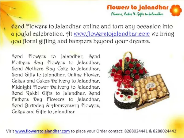 Send Flowers to Jalandhar