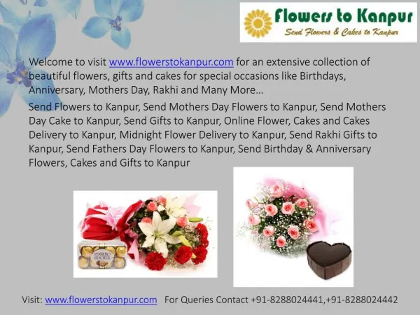 Send Mothers Day Flowers to Kanpur