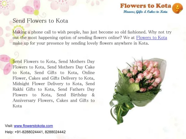 Send Flowers to Kota