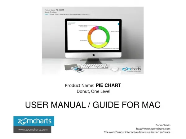 How to Use ZoomCharts Pie Chart - Donut, One Level for Mac