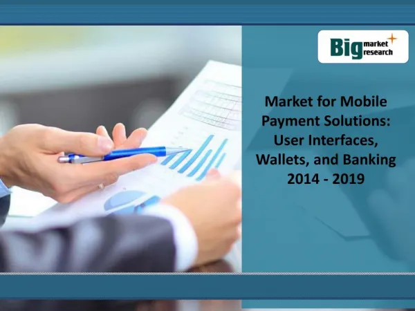 Analysis Of Mobile Payment Solutions market 2019