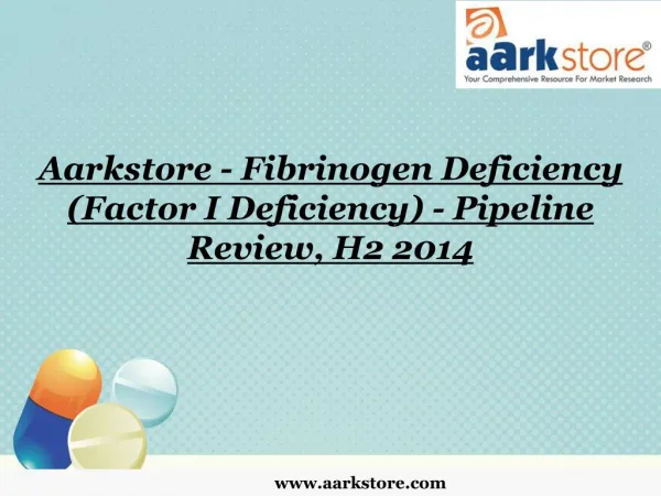 Aarkstore - Fibrinogen Deficiency (Factor I Deficiency) - Pi