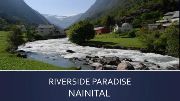 riverside paradise Nainital Property for sale