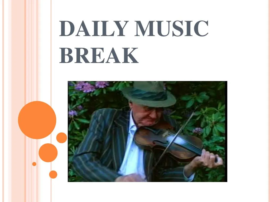 daily music break