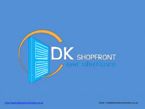 DK Shop Front - Electric Door Manufacturer in Cardiff