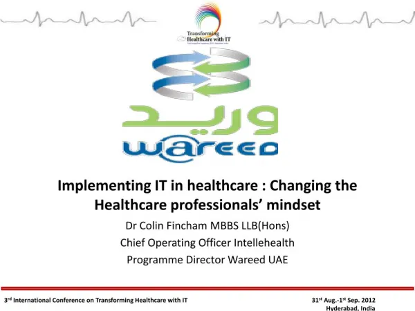 Implementing IT in Healthcare