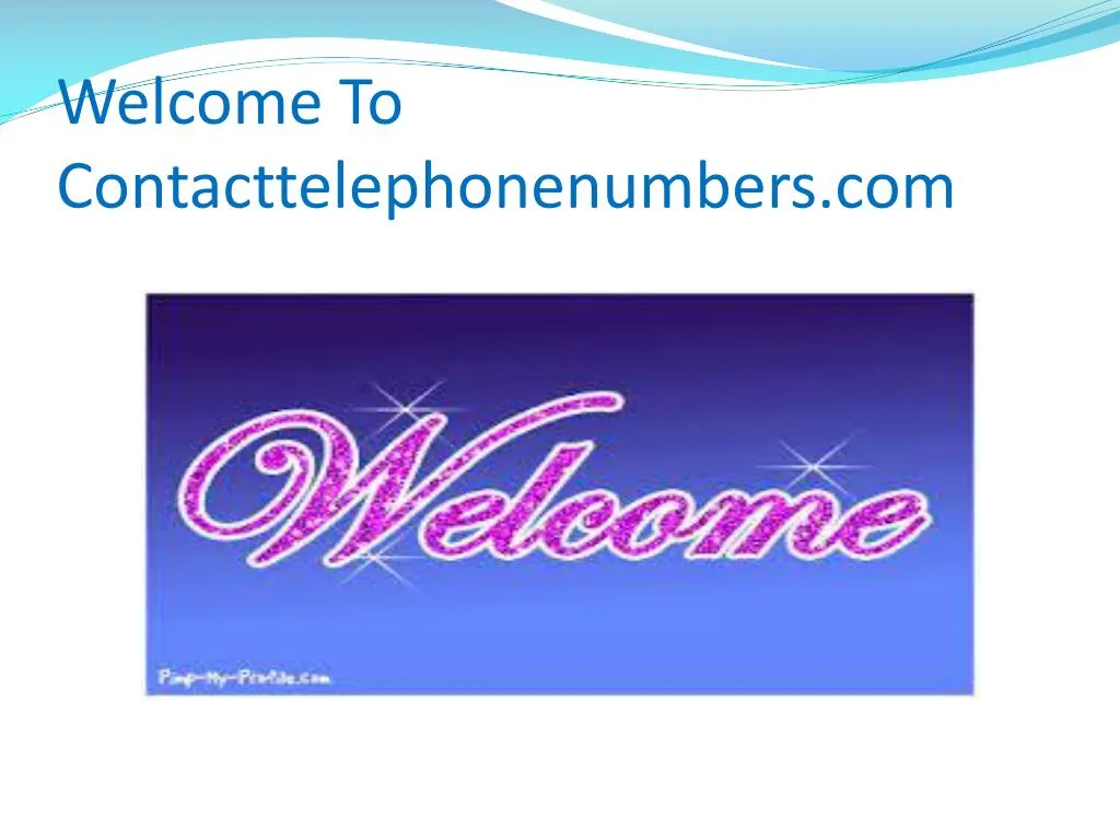 welcome to contacttelephonenumbers com