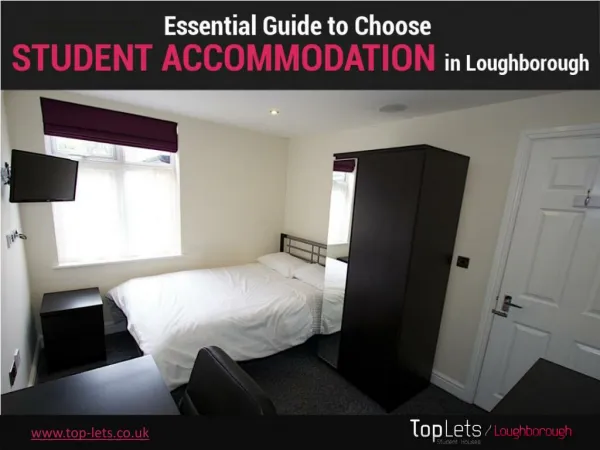 Guide to Choose Student Houses Loughborough