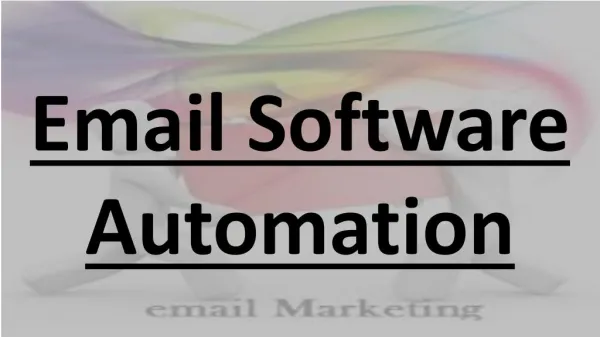 Email Software Automation