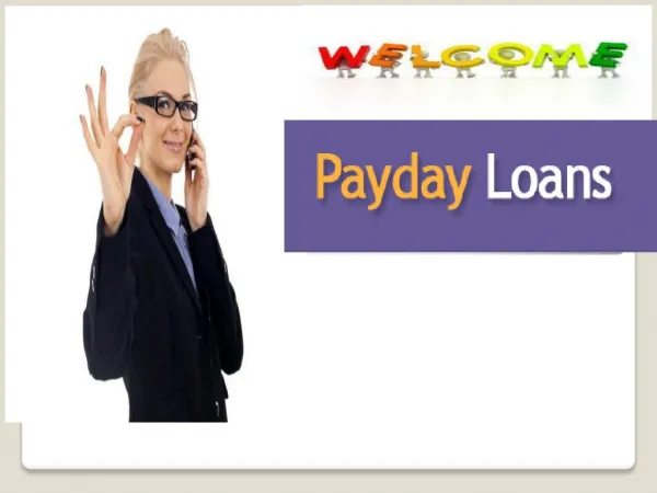 Payday Loans- Quickest And Easy Available Financial Service