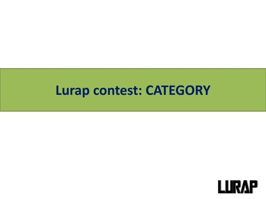 lurap contest category