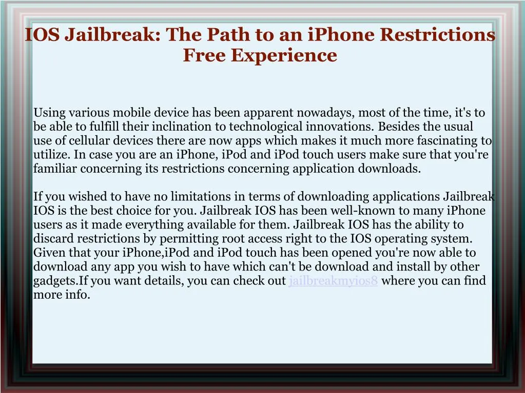 ios jailbreak the path to an iphone restrictions free experience