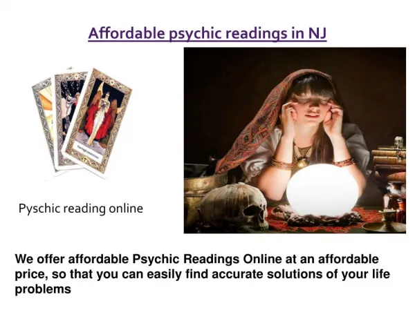 Psychic Readings in NJ