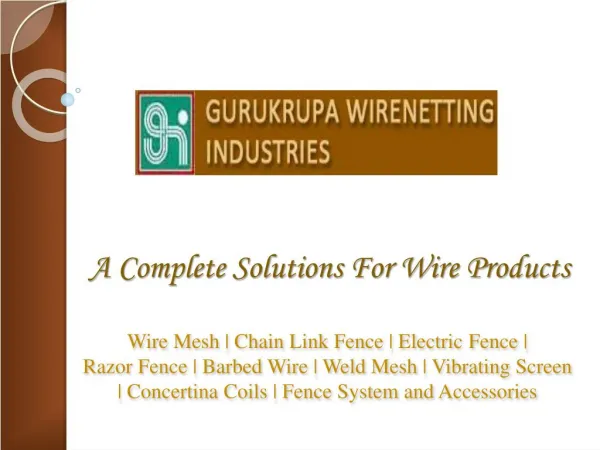 Concertina Coils Manufacturers | Razor Wire Concertina Suppl