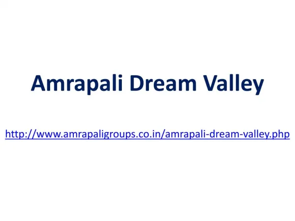 Amrapali Groups Launched New Luxurious Apartment at Noida Ex