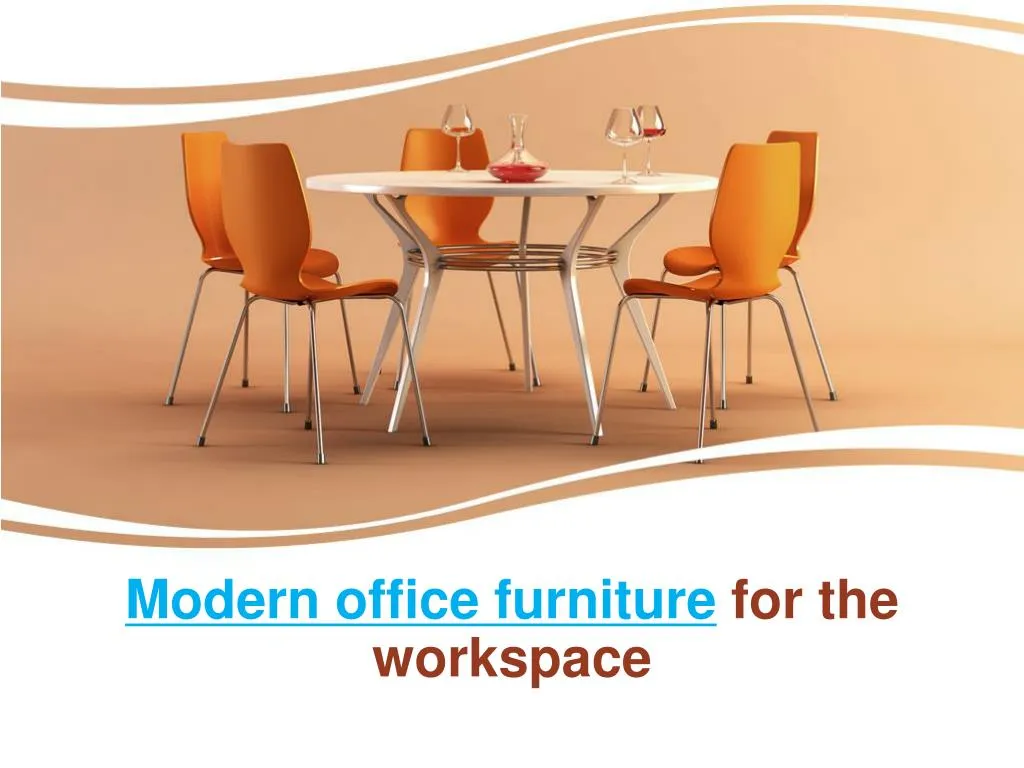modern office furniture for the workspace