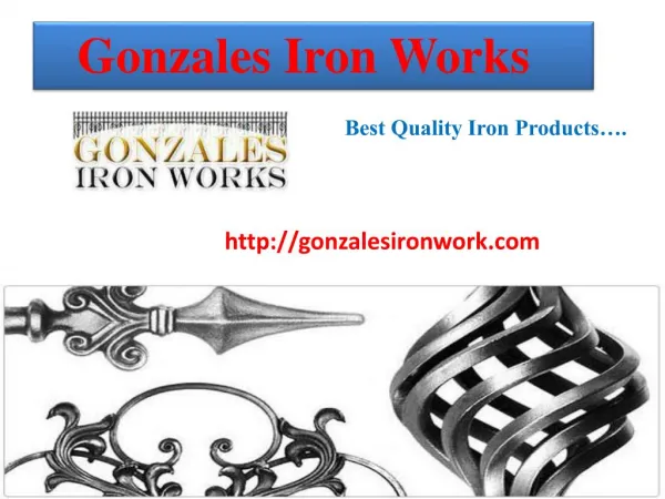 Gonzales Iron Works - Best Iron Gate Provider in Texas