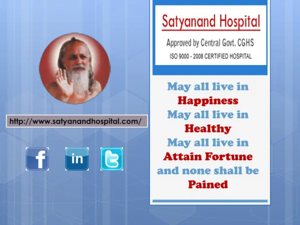 Satyanand Hospital | Happy assisted living in pune