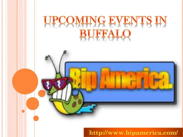 Upcoming Events In Buffalo