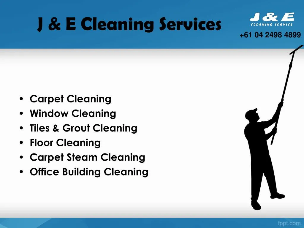 j e cleaning services