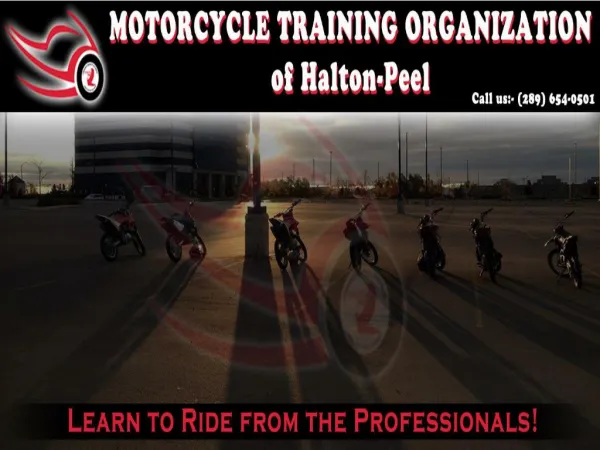 Toronto’s Best Motorcycle Training Classes—MTOHP
