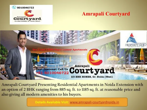 2 BHK Luxury Apartments in Noida Extension