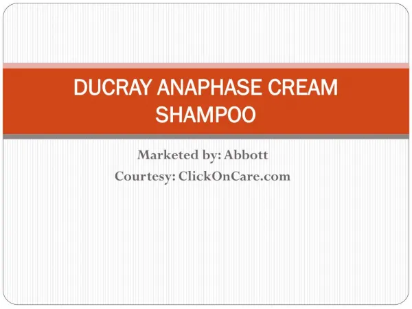 Ducray Anaphase Cream Shampoo Online in India