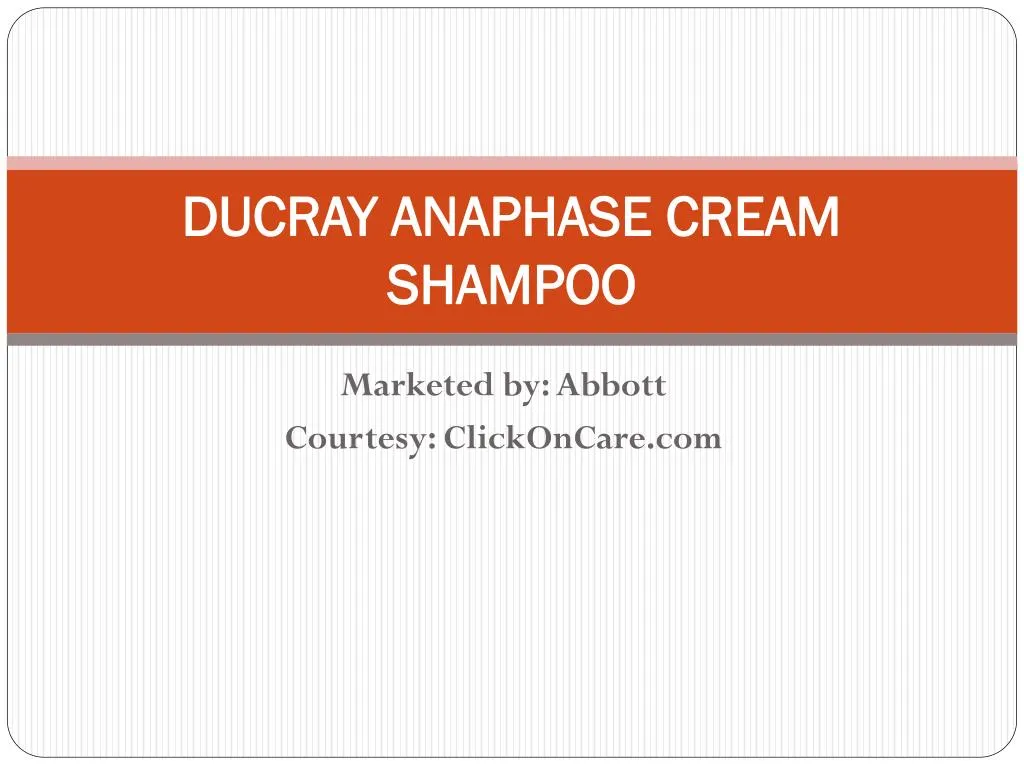 ducray anaphase cream shampoo