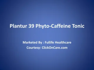 Buy Plantur 39 Online in India - slide 1