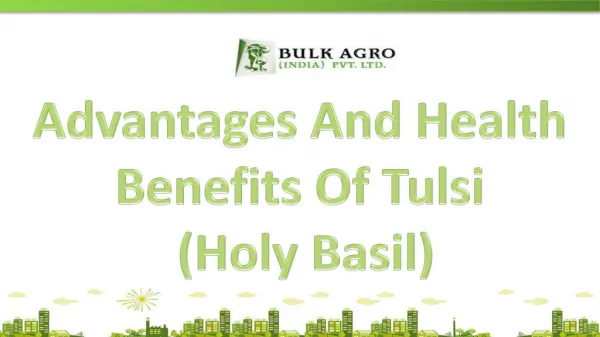 Advantages And Health Benefits Of Tulsi (Basil) Seeds