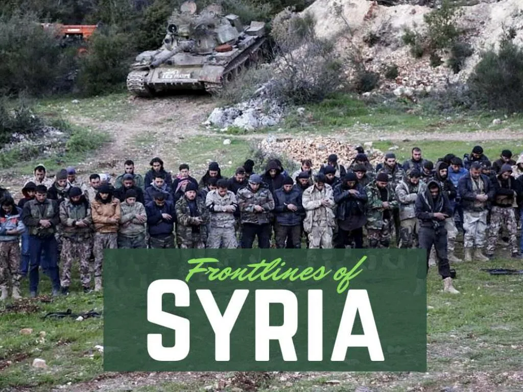 frontlines of syria
