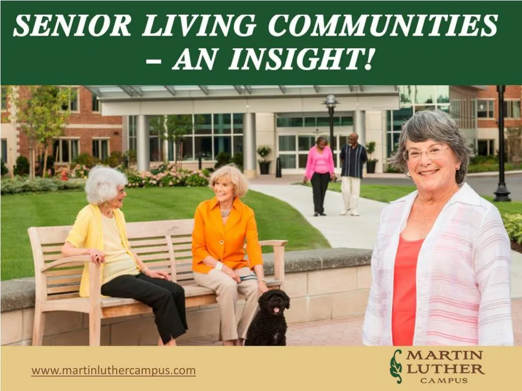 senior living communities an insight
