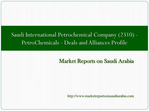 Saudi International Petrochemical Company (2310)