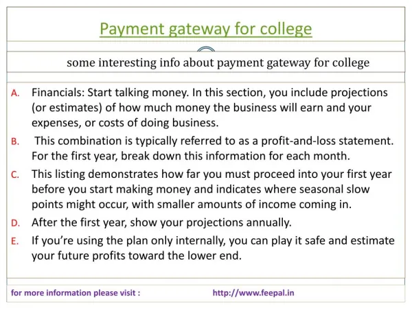Quintessential Information about payment gateway for college