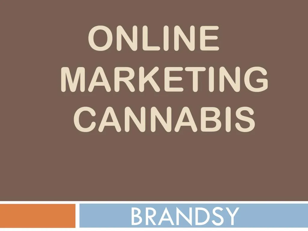 online marketing cannabis