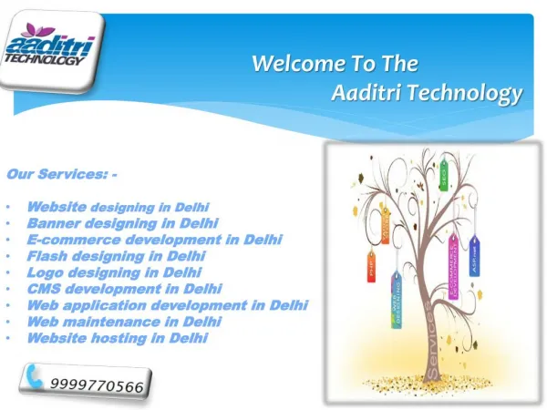 Web development services in Delhi, India