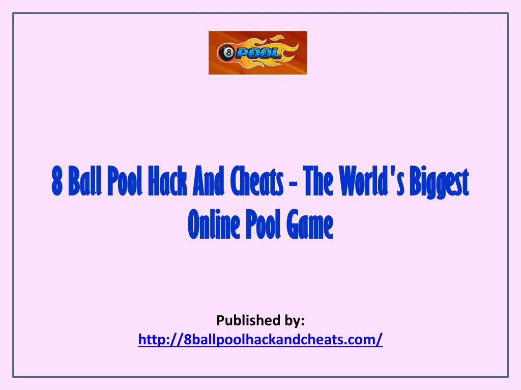 8 ball pool hack and cheats the world s biggest online pool game