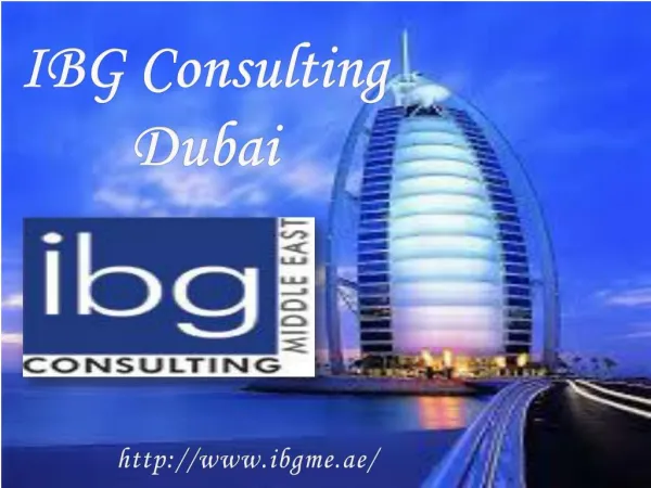 IBG Consulting Dubai