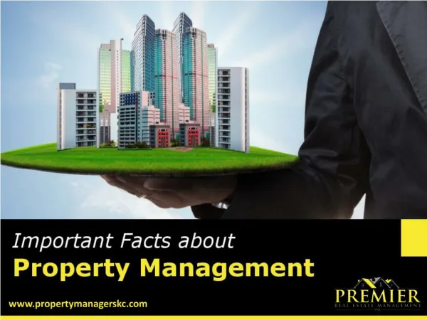 Facts to Know About Property Management Services