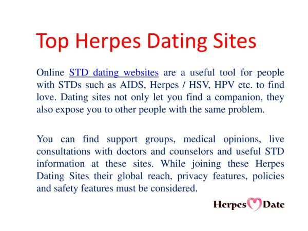 Top Herpes Dating Websites