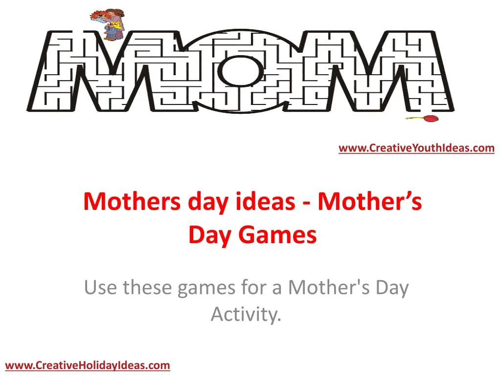 mothers day ideas mother s day games