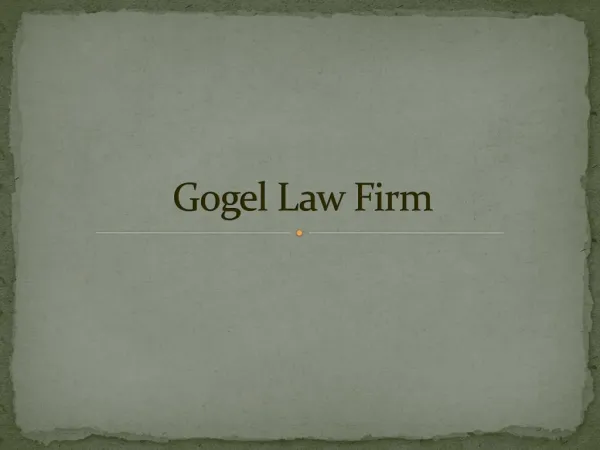 Gogel Law Firm - Experienced St Louis Law Firm